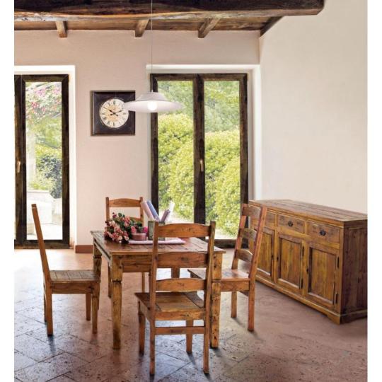asztal szek tomorfa rusztikus cseresznye barna fa komod talalo mediterran country vintage rusztikus konyha etkezo butor lakberendezes lameridiana.jpg